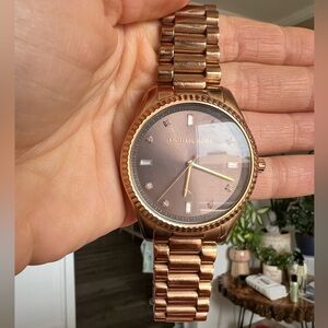 Rose gold Michael Kors Watch